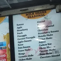 ISHTIAQ DRINK CORNER menu