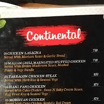 معصومز کیفے menu