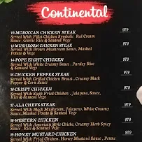 معصومز کیفے menu