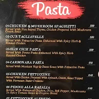 معصومز کیفے menu