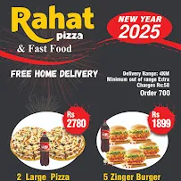 Rahat Pizza & fast food Multan menu