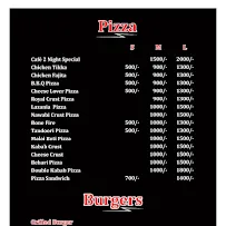 Cafe 2 Night Family Restaurant Multan menu