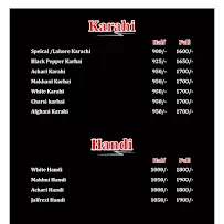 Cafe 2 Night Family Restaurant Multan menu