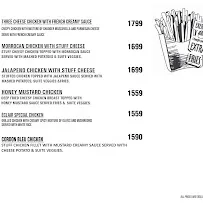 Cafe Eclair menu