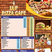 UF PIZZA CAFE menu