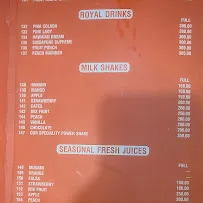 Bell N Tell menu