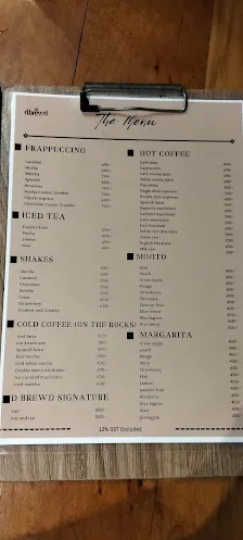 dbrewd Coffee & More menu