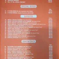 Bell N Tell menu