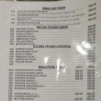 Bell N Tell menu