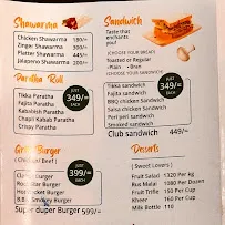 Freshco menu