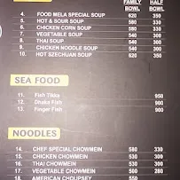 LFC Food Mela menu