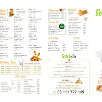 Freshco menu