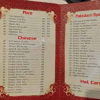 LFC Food Mela menu