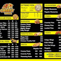 The cheesee wheel menu