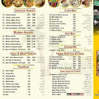 Multan Ajwa Valley Family Restaurant menu