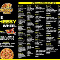 The cheesee wheel menu