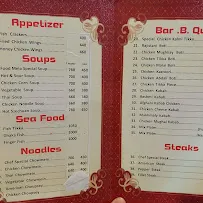 LFC Food Mela menu