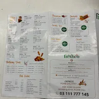 Freshco menu