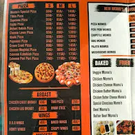 Momo’s Cafe Multan menu