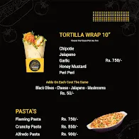 Cheezy Slice menu