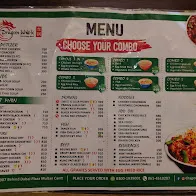 Dragon Wok menu