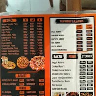 Momo’s Cafe Multan menu