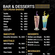 Cheezy Slice menu