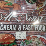 Al-Noor ICECREAM & FAST FOOD menu