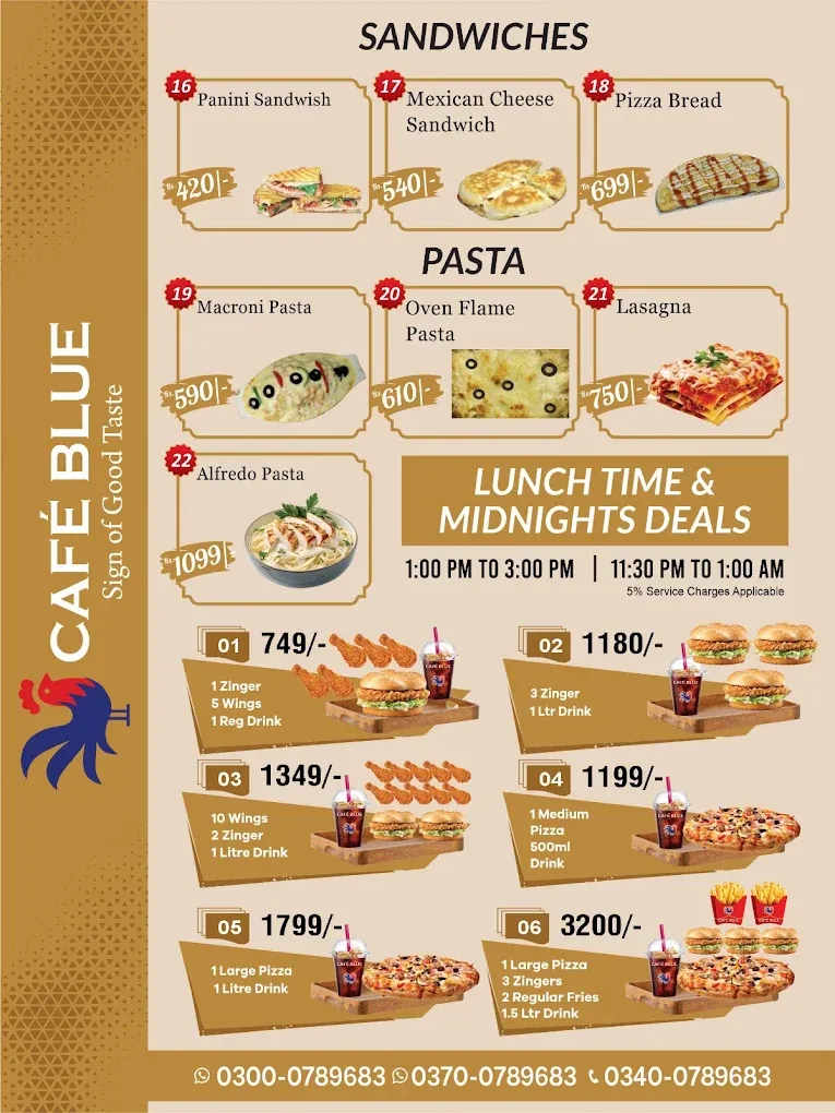 Laviva menu