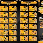 FK fast food Chinese & pizza menu