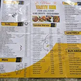 Taste Inn Fast Food menu