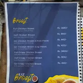 Ansari's Fast Food menu